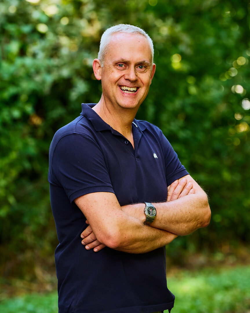 Logopedist en eigenaar Arjen